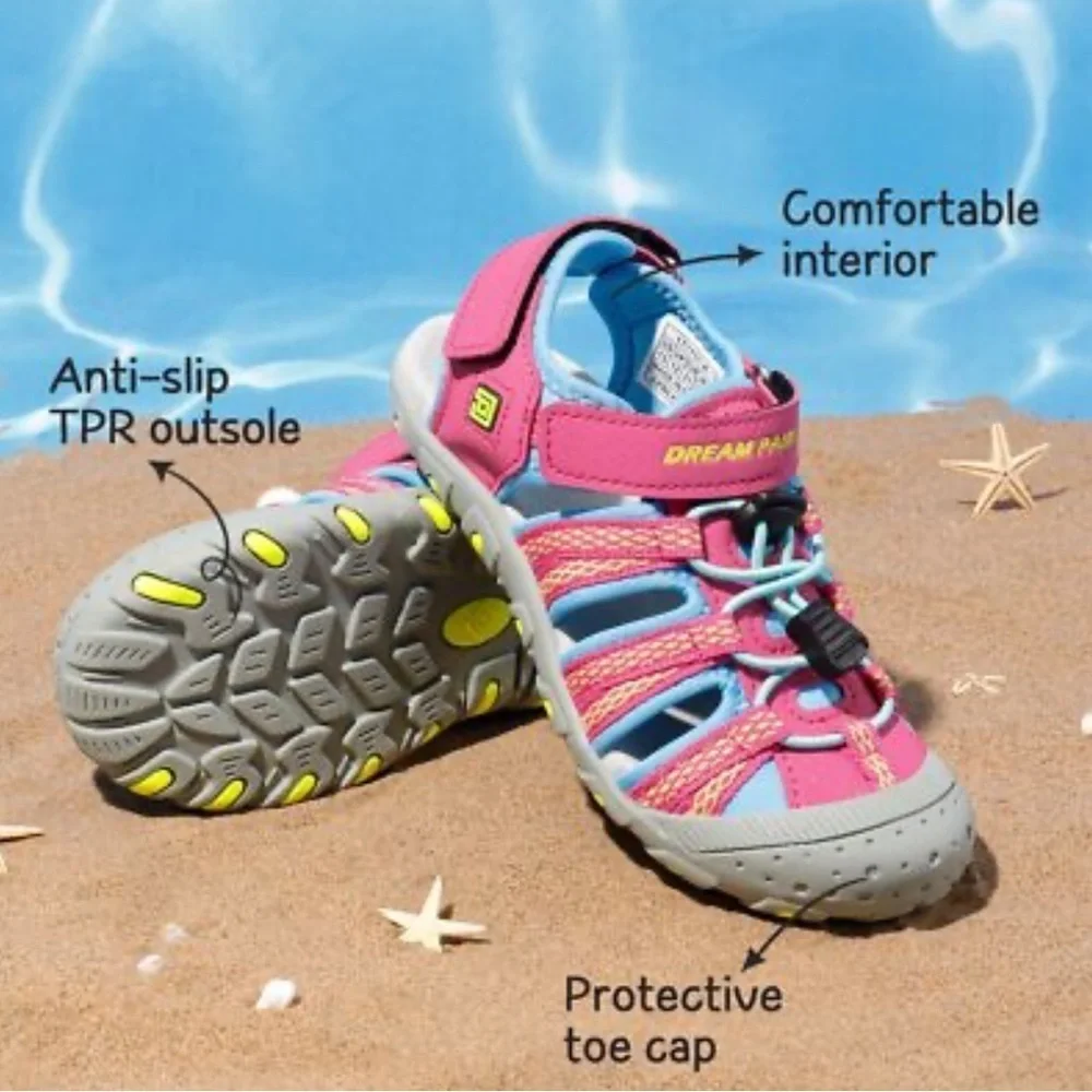 NIB DREAM PAIRS Outdoor Closed-Toe Sandals